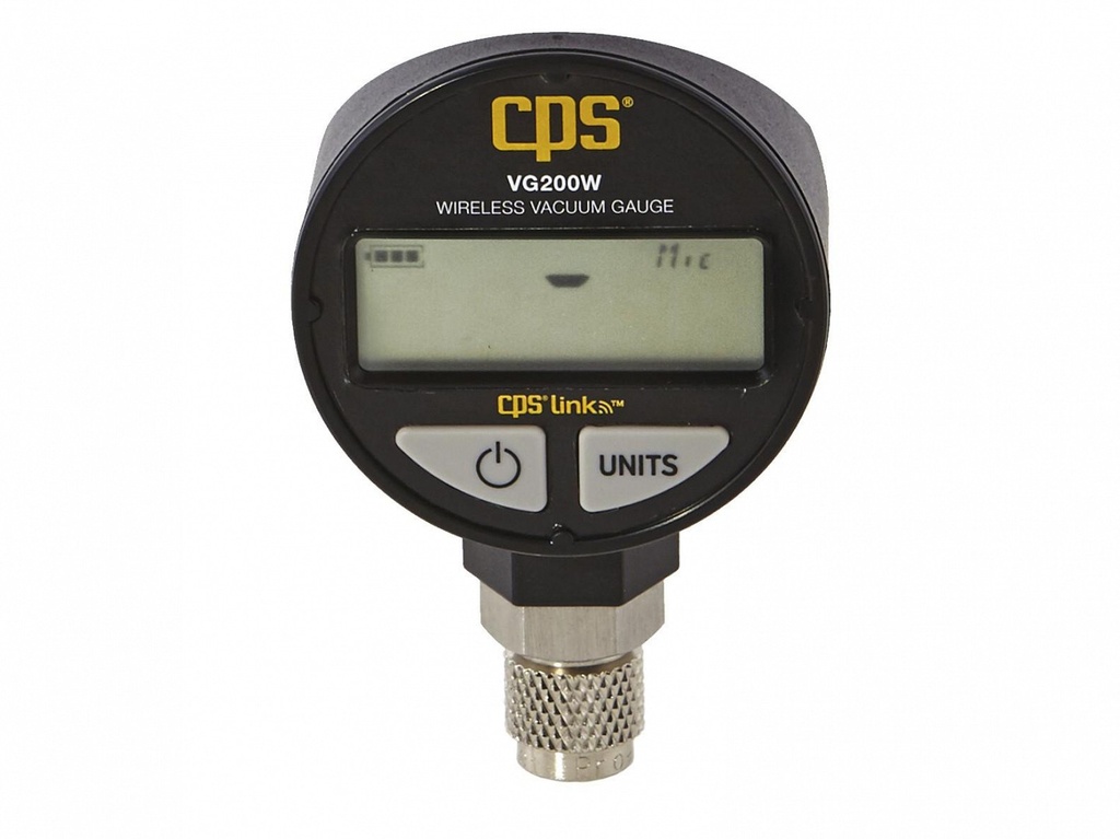 VACUOMETRO DIGITAL WIRELES VG200W CPS (negro)