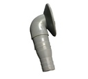 Conector Drenaje, Boquilla desague AC Gris