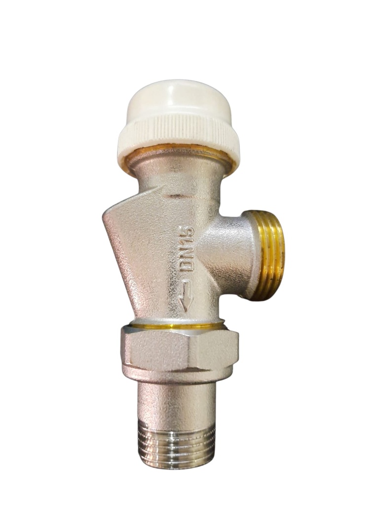 Valvula Termostatica Doble Angular 1/2" PEX para EUROKONO