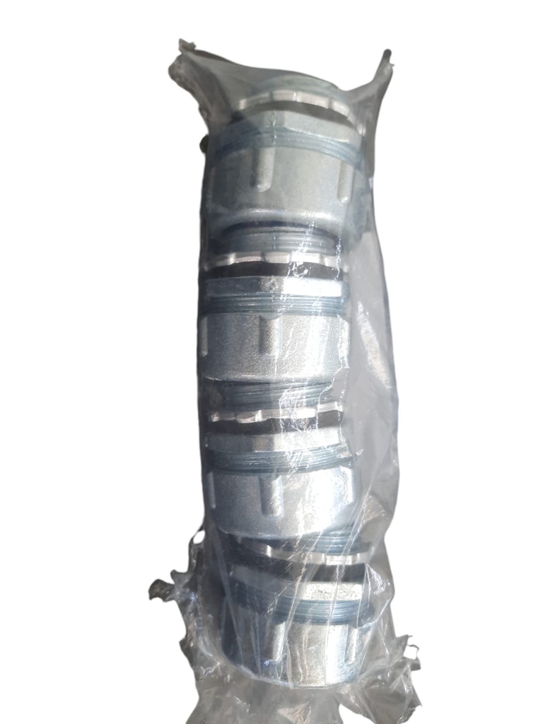 CONECTOR RECTO PARA FLEXIBLE 32mm pack 4 u