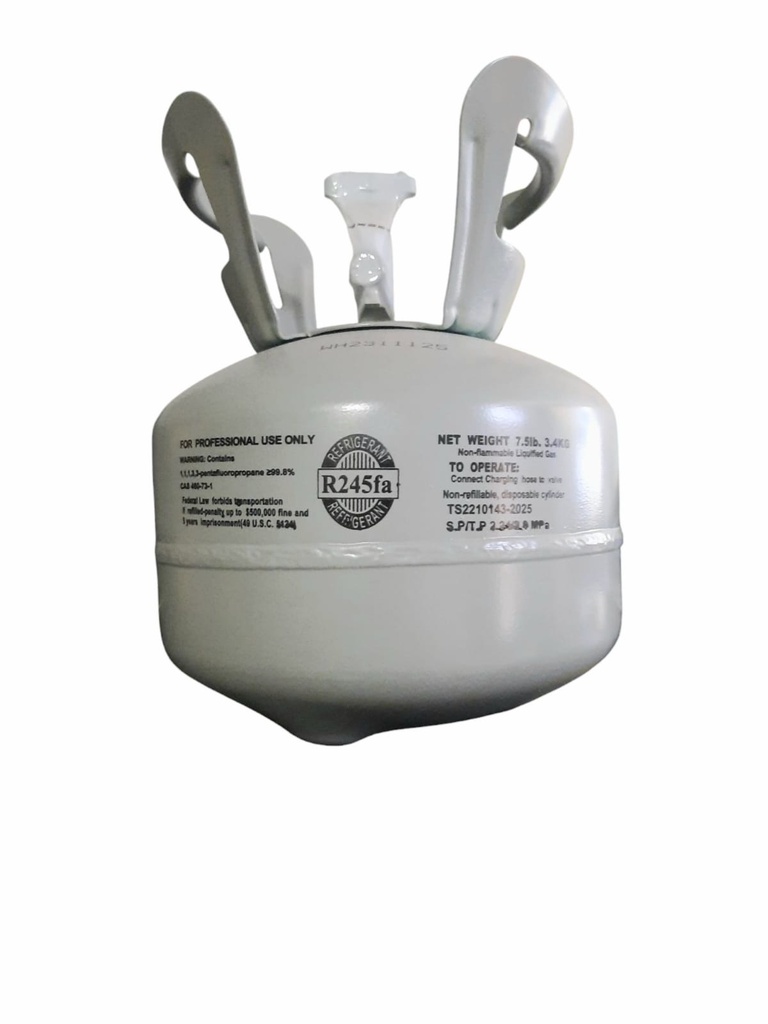 Refrigerante Refrigerant R-245fa de 3,4 KG