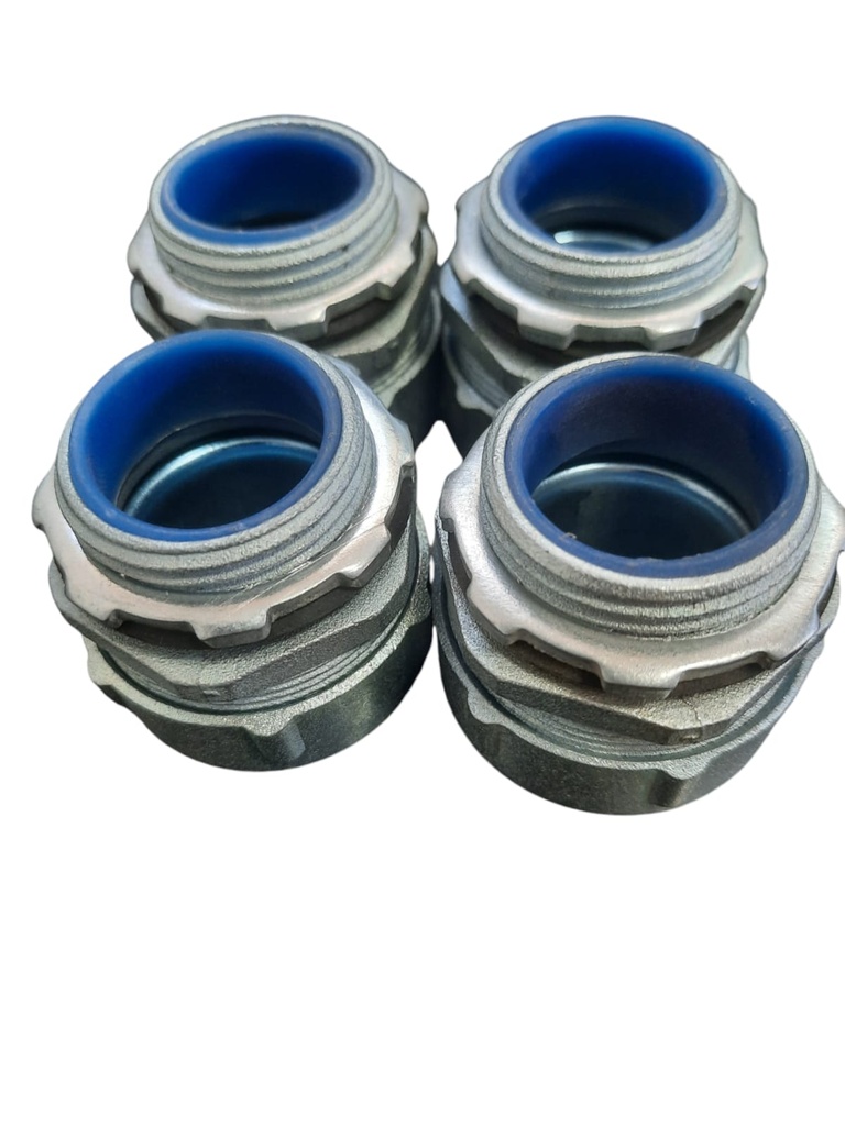 CONECTOR RECTO PARA FLEXIBLE 1" pack 4 u