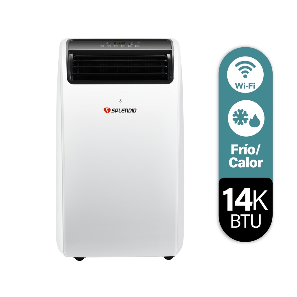 Aire Acondicionado Portatil Frio-Calor  SPLENDID  14000 BTU