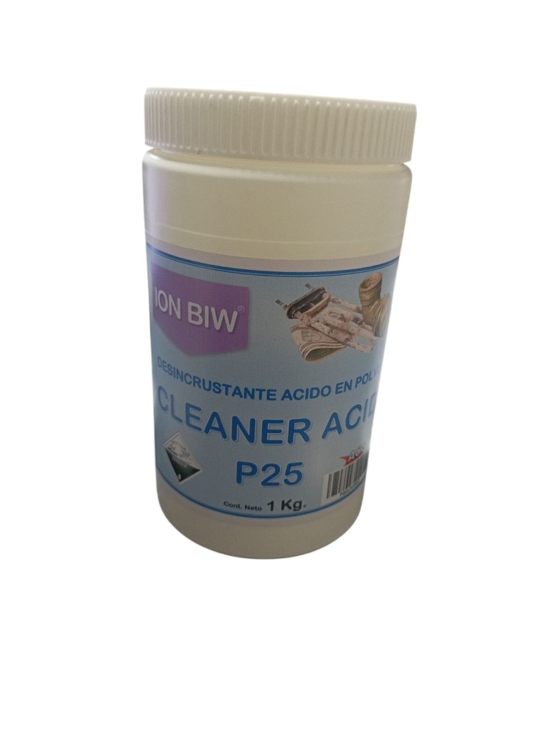 DESINCRUSTANTE DE SEGURIDAD CLEANER ACID-P25 (1KG)