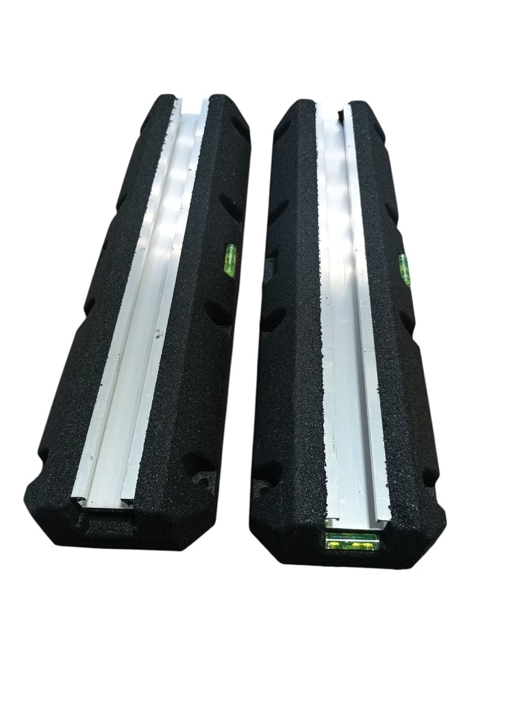 Base Soporte Piso Caucho ABLTEK Pack 2 pcs