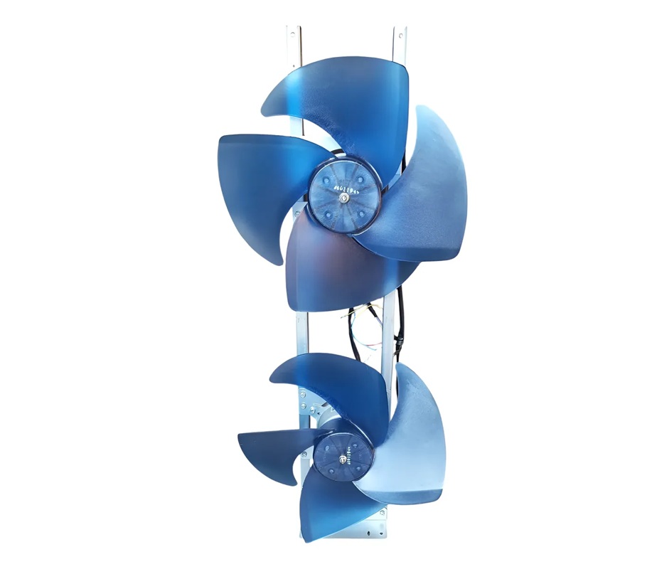 Ventilador Dual 220v Aspa 460x152 Incluye Motor Ventilador