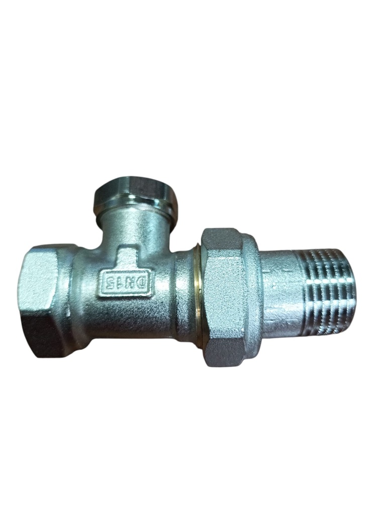 ACCESORIO RADIADOR - UNION RECTA - LLAVE RADIADOR REG. 1/2"