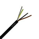 Cordon Flexible Negro 4x1.5mm FVK x metro