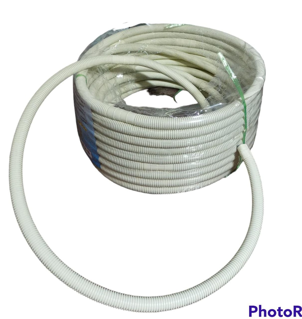 MANGUERA CORRUGADA DE DESAGUE 1/2 X METRO