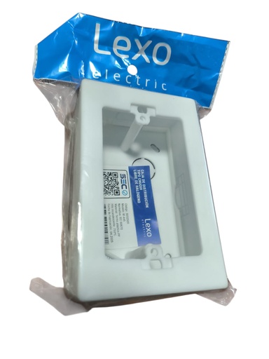 Caja Chuqui Libre Halogeno 125 x 80 x 45 mm LEXO