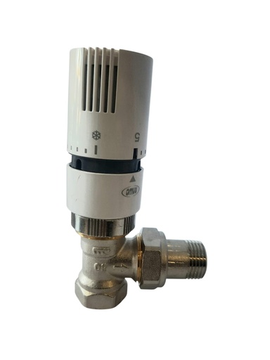 [02.060.45k] ACCESORIO RADIADOR - Kit Valvula Termostatica angular 1/2" FE hilo HI