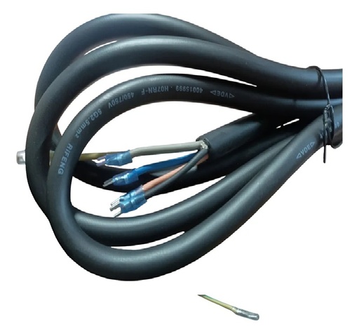 Cordon Flexible 5x2.5mm negro 5 MTS con conectores