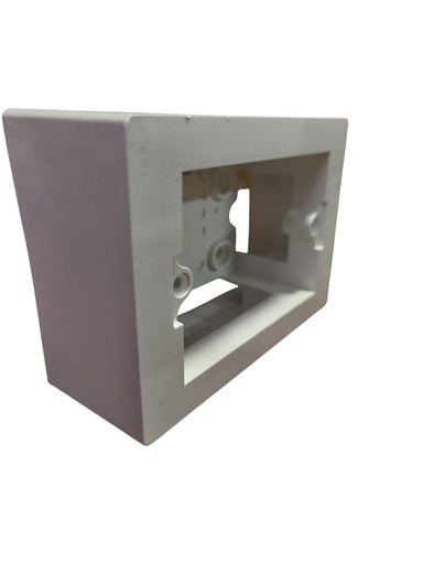 Caja Superficial de 3 modulos