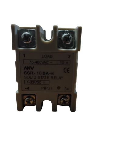 Rele De Estado Solido 10a De 75 - 480vac / 3-32vdc