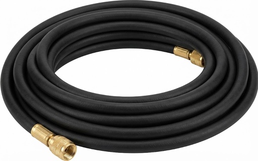 Manguera de vacio/carga HV6 CPS de 6 pies, color negro, con conexiones de 3/8".