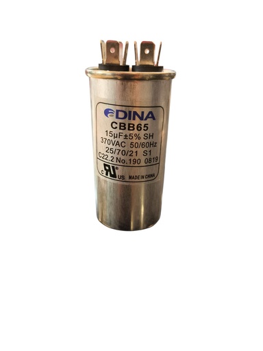[MT-37R150] Capacitor de partida 15MF 370VAC
