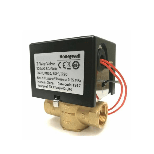 [VS92C25PP / 00.129.05k] VALVULA HONEYWELL FAN COIL 2 VIAS 1 PULGADA - BSPP 2 cables