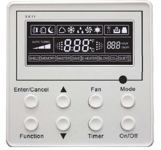 Termostato Controller Programable XK11 Anwo Pantalla Lcd
