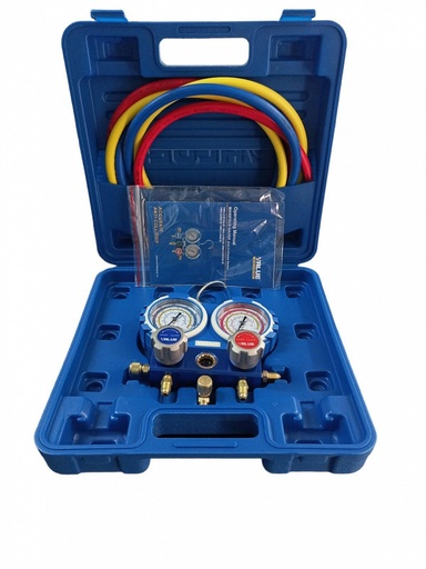 [VMG-2-R410A-B] VALUE  MANOMETRO 68mm (MALETA)