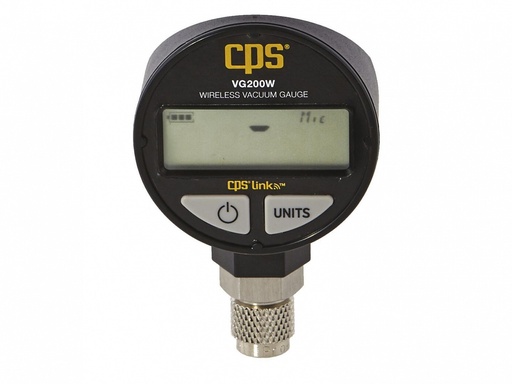 [vg200w] VACUOMETRO DIGITAL WIRELES VG200W CPS (negro)