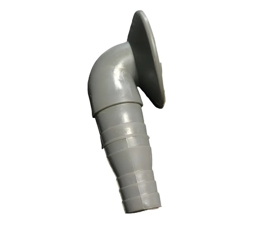 Conector Drenaje, Boquilla desague AC Gris
