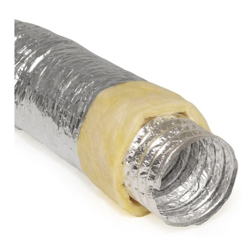 DUCTO FLEXIBLE ALUMINIO 10 PULGADA  7.6MTS. LARGO