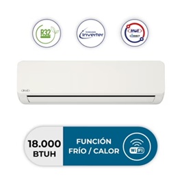 [GES18ECOFLOW-R32] Aire Acondicionado Inverter AWNO Ecoflow split muro 18000 BTU R32