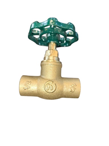 Llave paso bronce 1/2"