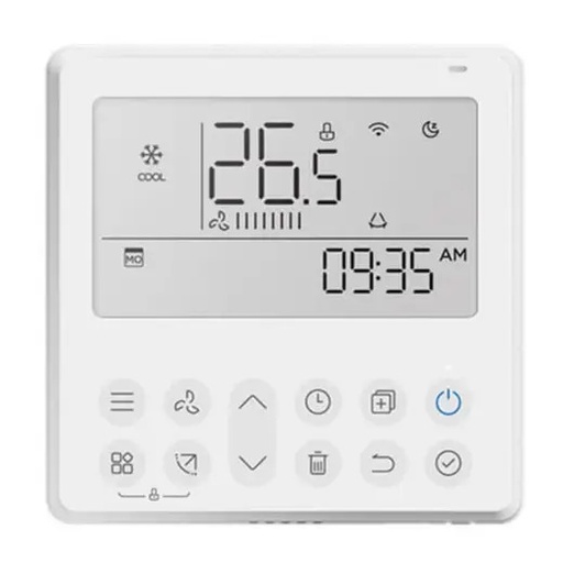 [KJR-120N (X6W)/B] TERMOSTATO Controlador MIDEA KJR-120N (X6W)/B