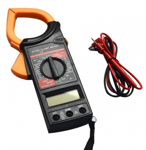 [DT266] Amperímetro Multitester Tenazas DT266